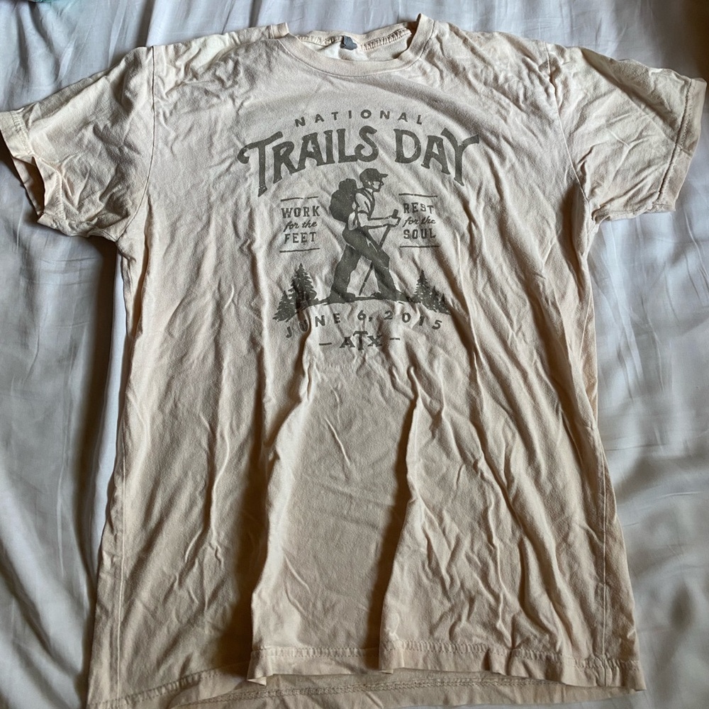 National Trails Day Beige T-Shirt
